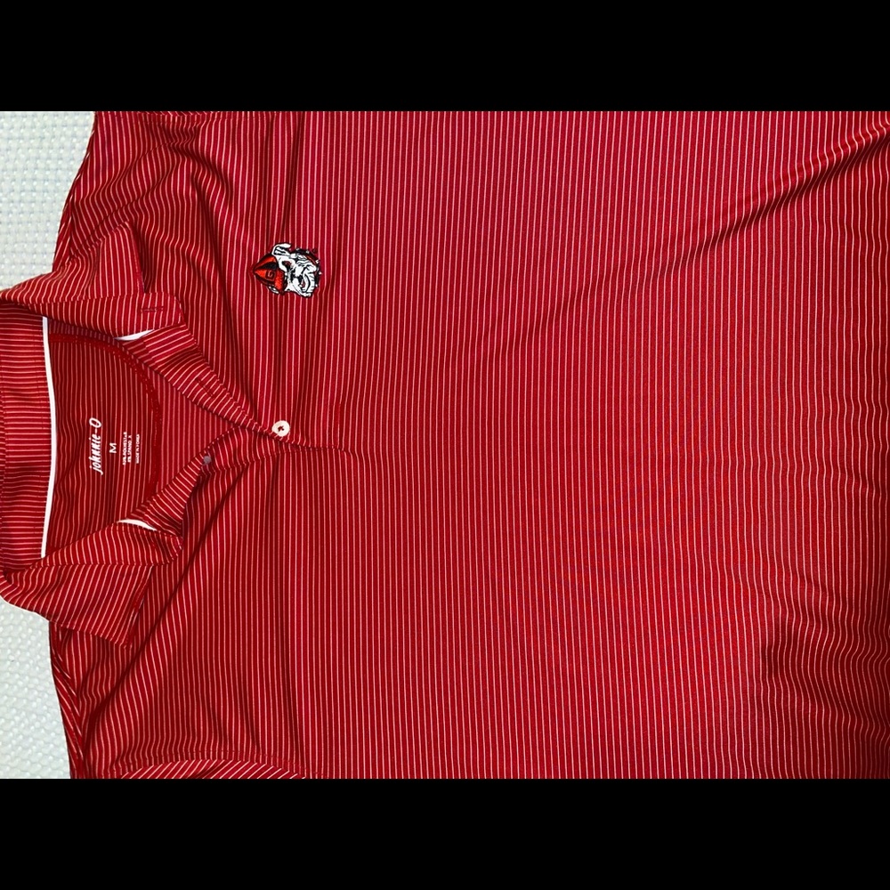 Georgia Bulldog Johnnie-O polo